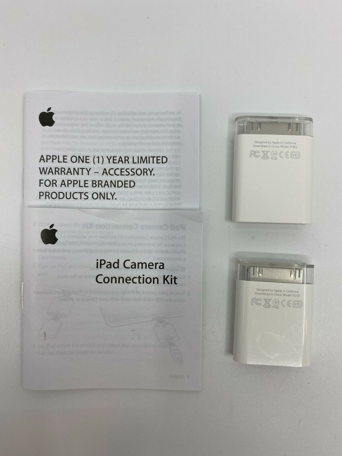 Genuine OEM Apple iPad Camera Connection Kit MC531ZM/A A1362 A1358 - Fresh Stock Dated February 2026