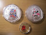 China 2011 Peking Opera Facial Mask(2nd Issue) - Gold and Silver Coins Set - Fresh Stock Dated February 2026