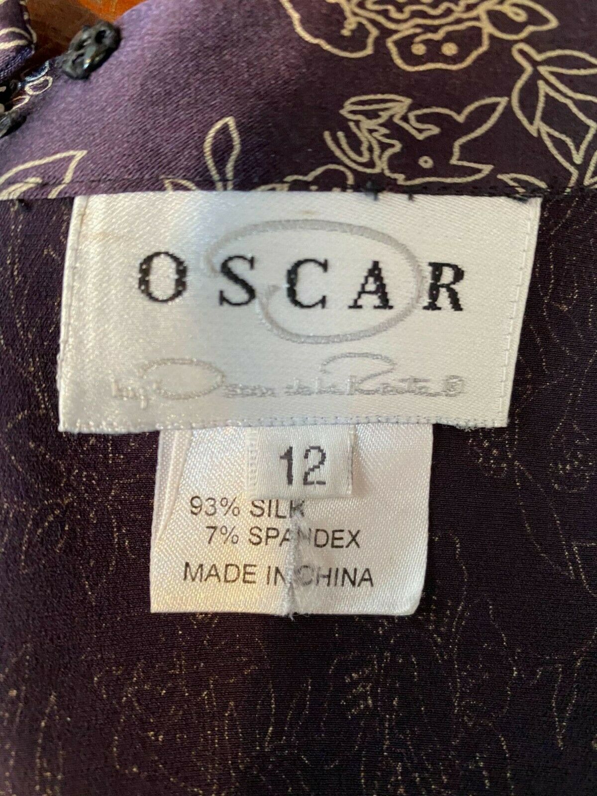 Oscar de la Renta Vintage Silk Skirt - Fresh Stock Dated February 2026