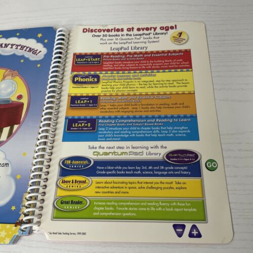 Leap Frog LeapPad Book: What Will You Be? Pre-K to 2nd Grade BOOK ONLY - Fresh Stock Dated December 2025