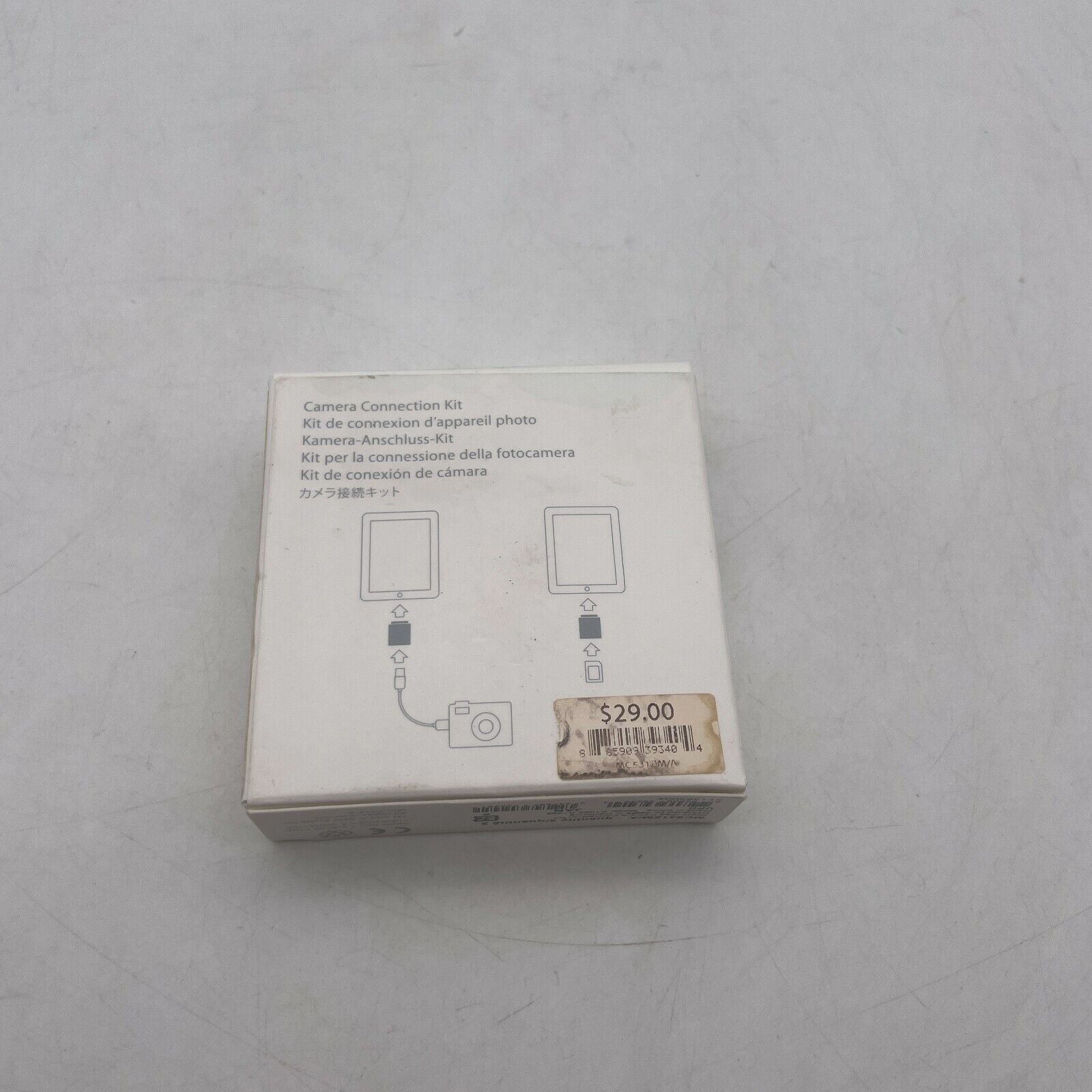 Apple iPad camera connection kit MC531ZM/A (A1362 & A1358)  NEW - Fresh Stock Dated February 2026