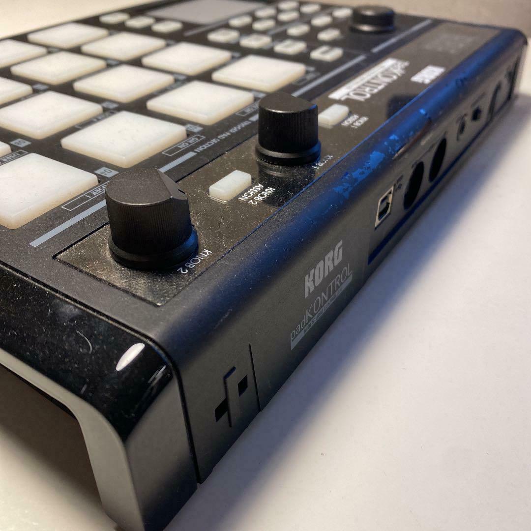 Korg padKONTROL MIDI Studio Controller Black Used Good Condition F/S from Japan - Fresh Stock Dated February 2026