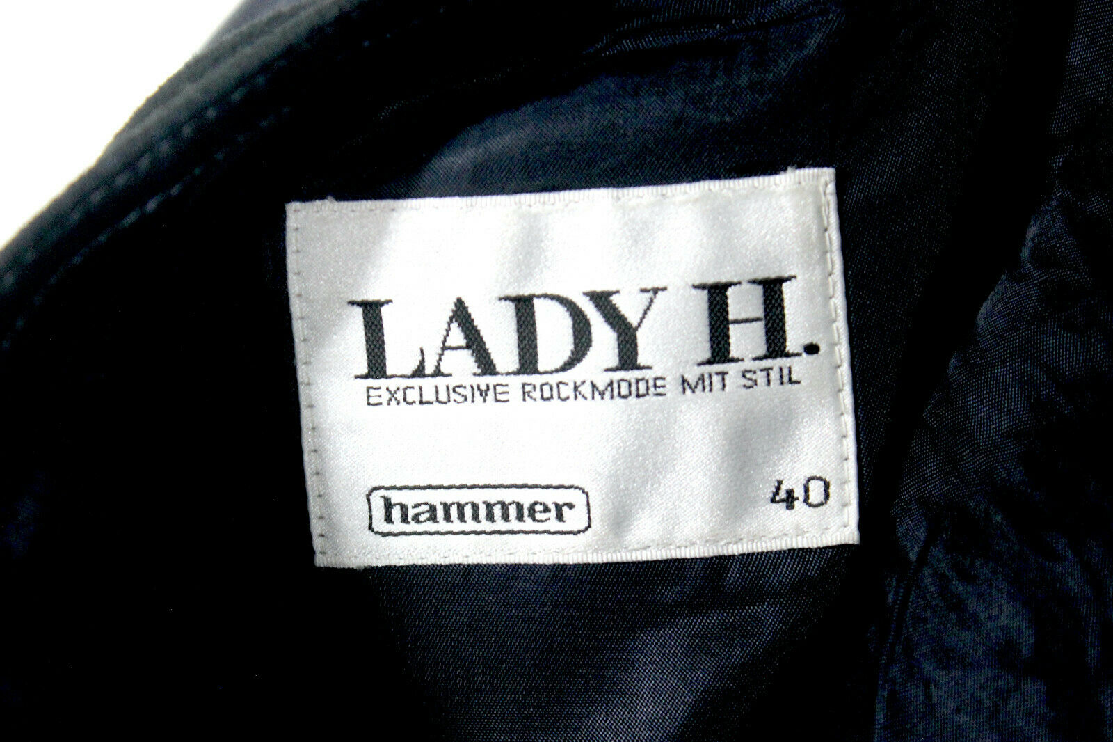 Vtg Leather Patchwork Skirt M w28 Full Midi Black Suede Pockets Goth Lady Hammer - Fresh Stock Dated February 2026