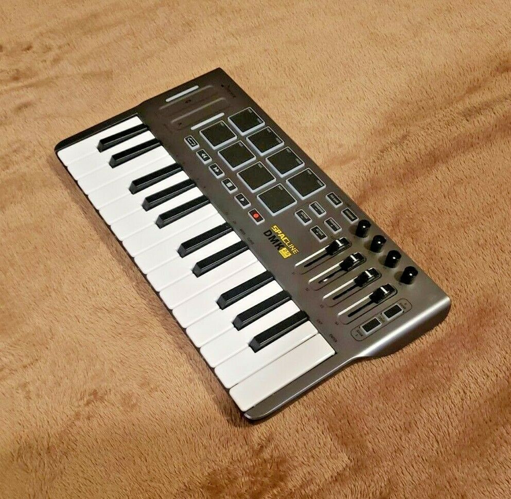 Donner MIDI Keyboard Spacline DMK 25 Mini New Open Box Working Condition Black - Fresh Stock Dated February 2026