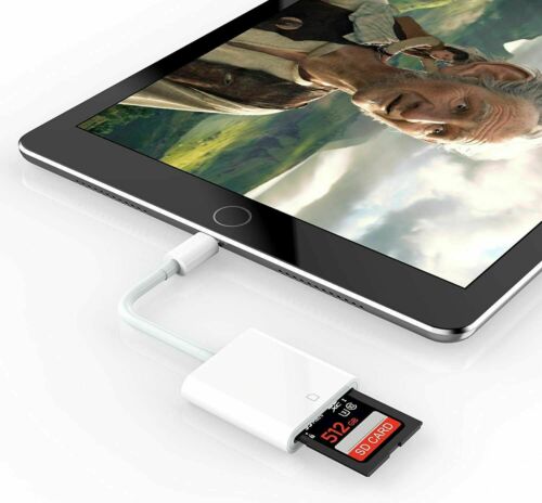 USB-C To SD Card Memory Card Reader for iPhone/Card Reader for iPad/SD Adapter - Fresh Stock Dated February 2026