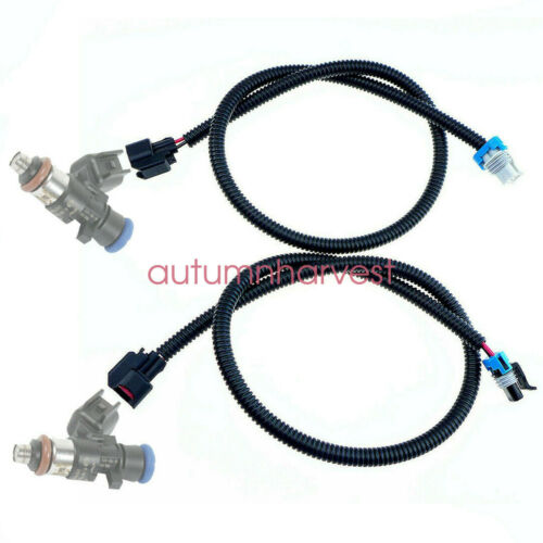 For Polaris RZR 800 2011 2012 2013 2014 Fuel Injector Harness Plug PTO MAG 2PCS - Fresh Stock Dated February 2026