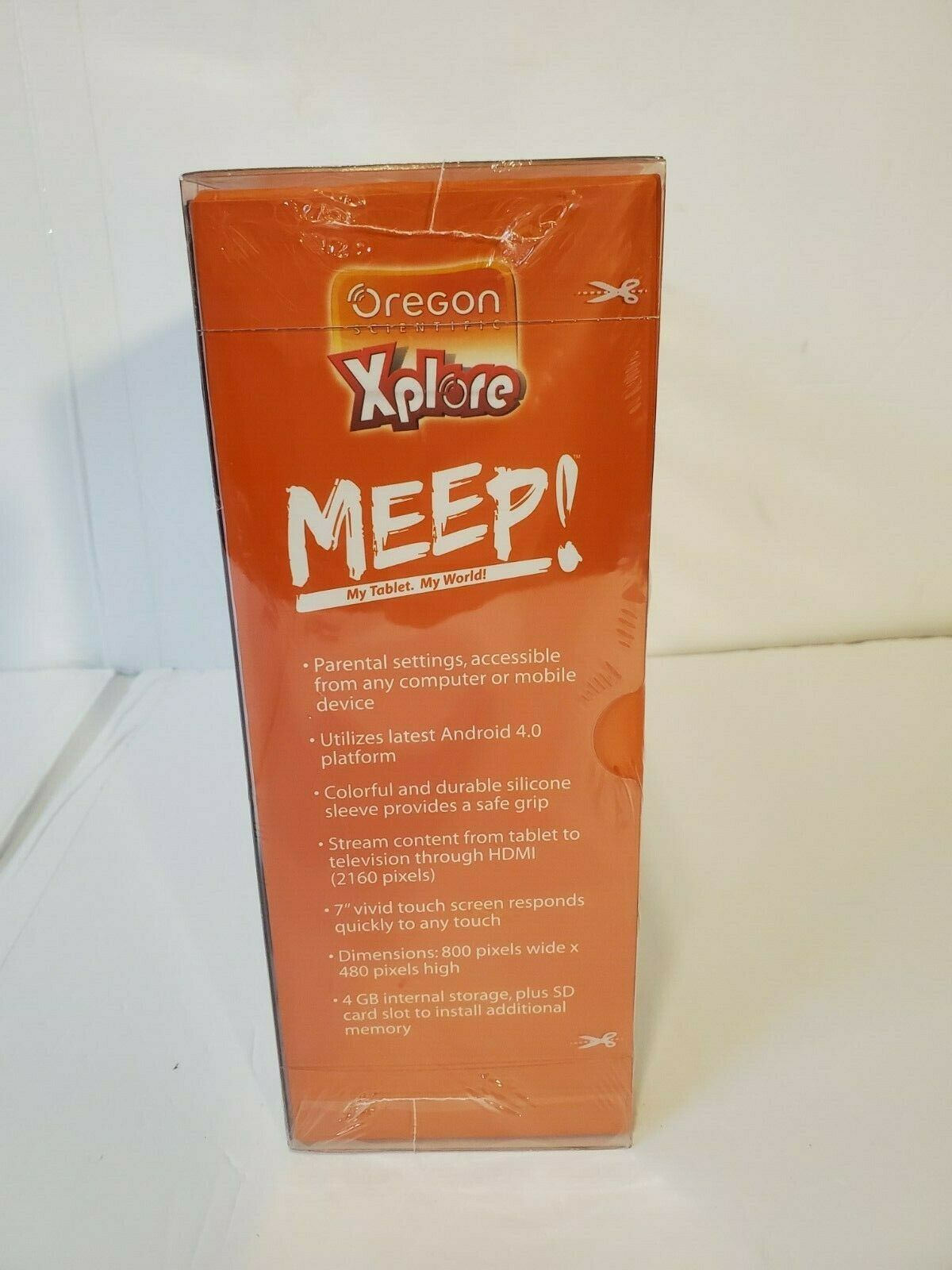 Oregon Scientific Xplore MEEP! Tablet Wi-Fi Enabled W/ 4GB Micro SD New Sealed - Fresh Stock Dated December 2025