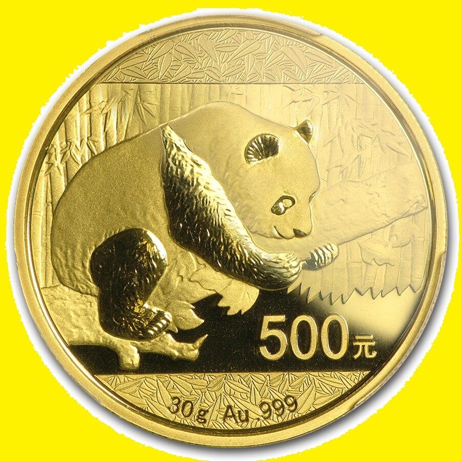 2016 CHINA ~1 OZ 30gr GOLD PANDA 500Y PCGS MS 70 FIRST STRIKE RARE POP 16 - Fresh Stock Dated February 2026