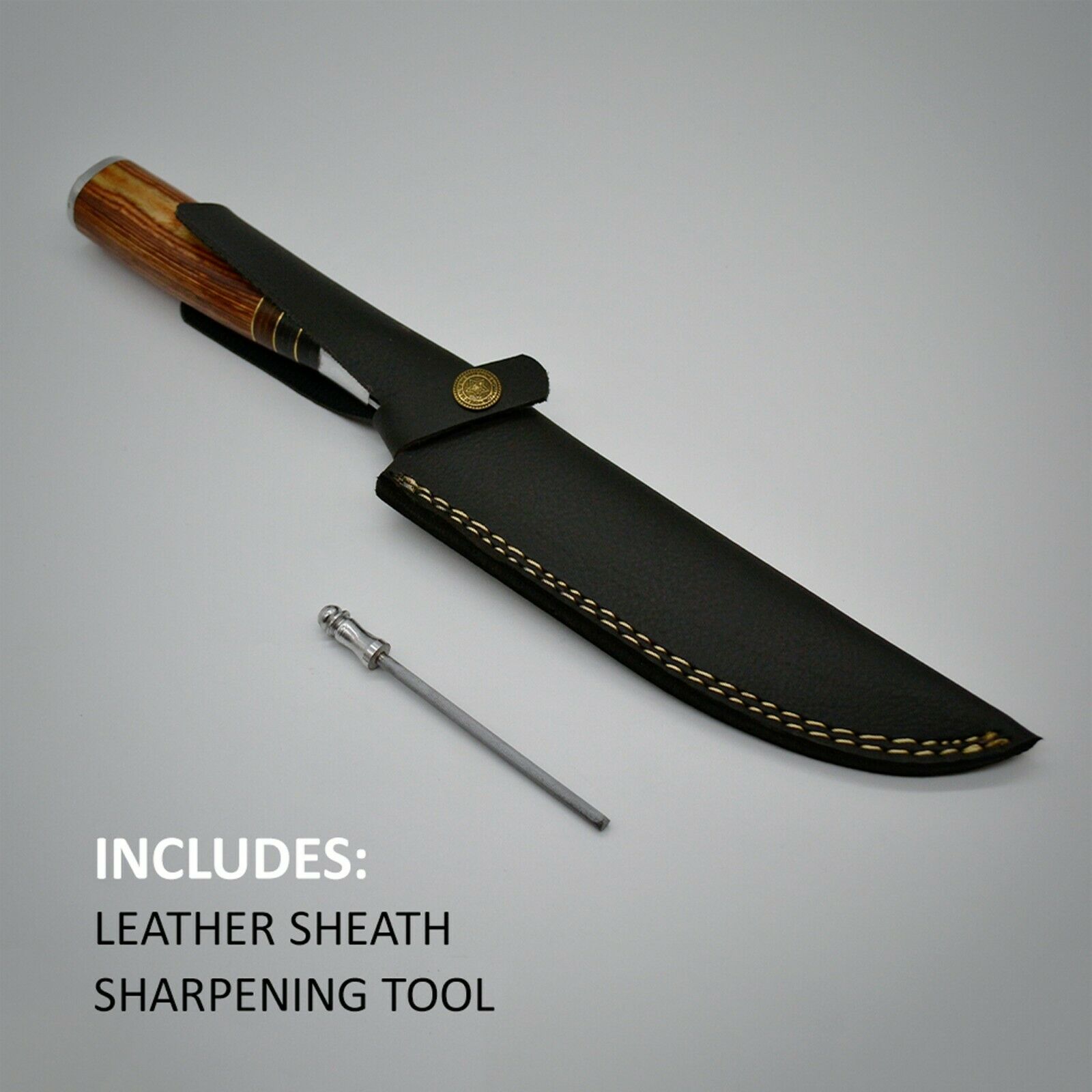 Seikaku Chef Knife 200 Layer Japanese Damascus Stainless Steel, 13-Inch - Fresh Stock Dated December 2025