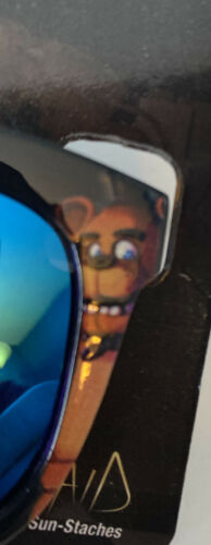Five Nights at Freddy's Foxy Checkered Shades Arkaid by Sun-Staches Sunglasses - Fresh Stock Dated February 2026