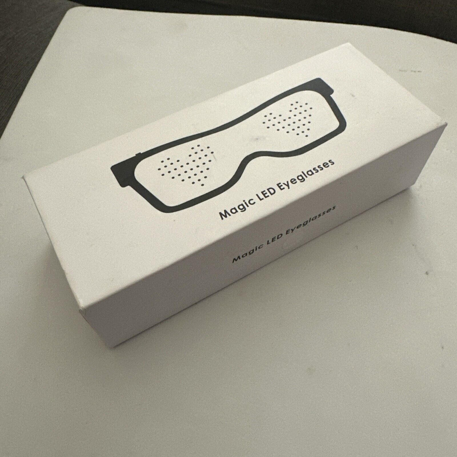 Magic LED Eyeglasses, Bluetooth Connected Display Smart Glasses. App Controlled - Fresh Stock Dated February 2026
