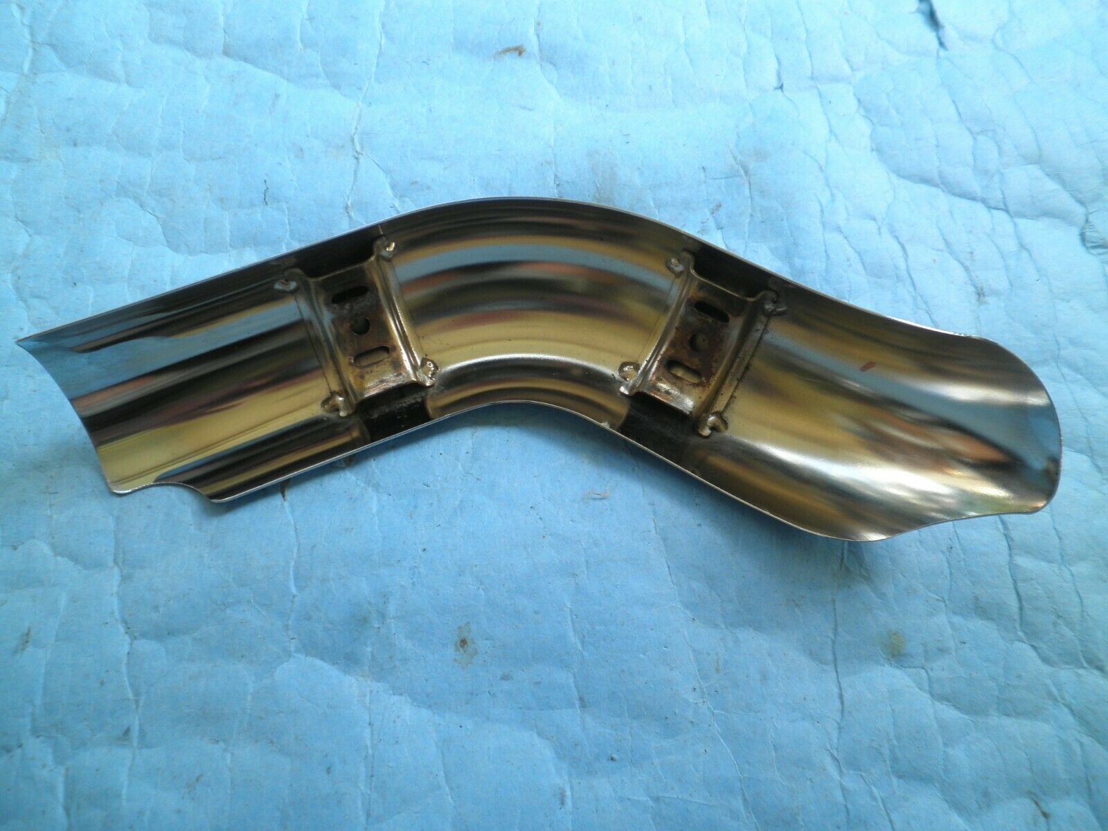HARLEY OEM M 8  ROAD STREET GLIDE LEFT REAR EXHAUST CROSSOVER HEAT SHIELD 2017 - Fresh Stock Dated February 2026