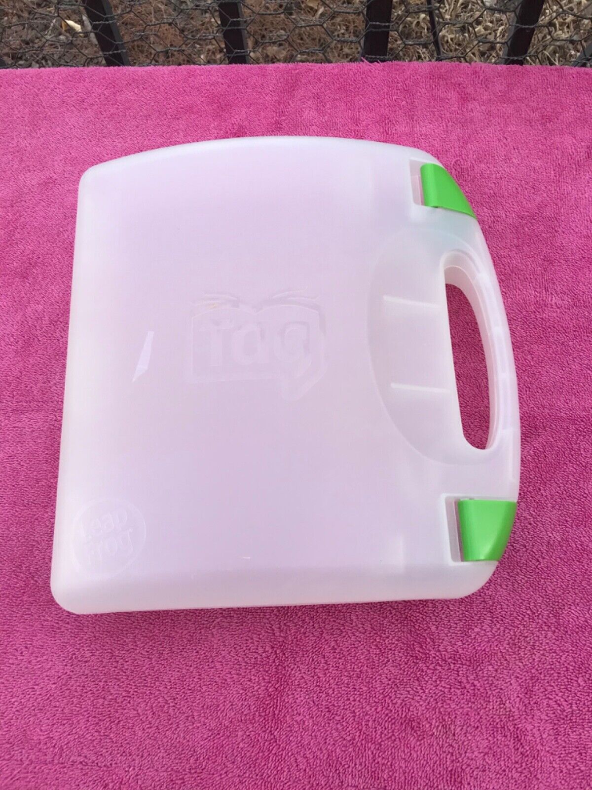 Leapfrog TAG Stylus Reader Reading Pen Carrying Case Storage Only - Clear - Fresh Stock Dated February 2026