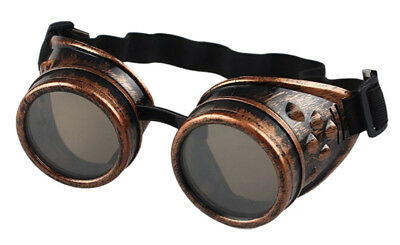 Victorian Steampunk Glasses Welding Goggles Copper Color! FAST shipping from USA - Fresh Stock Dated December 2025