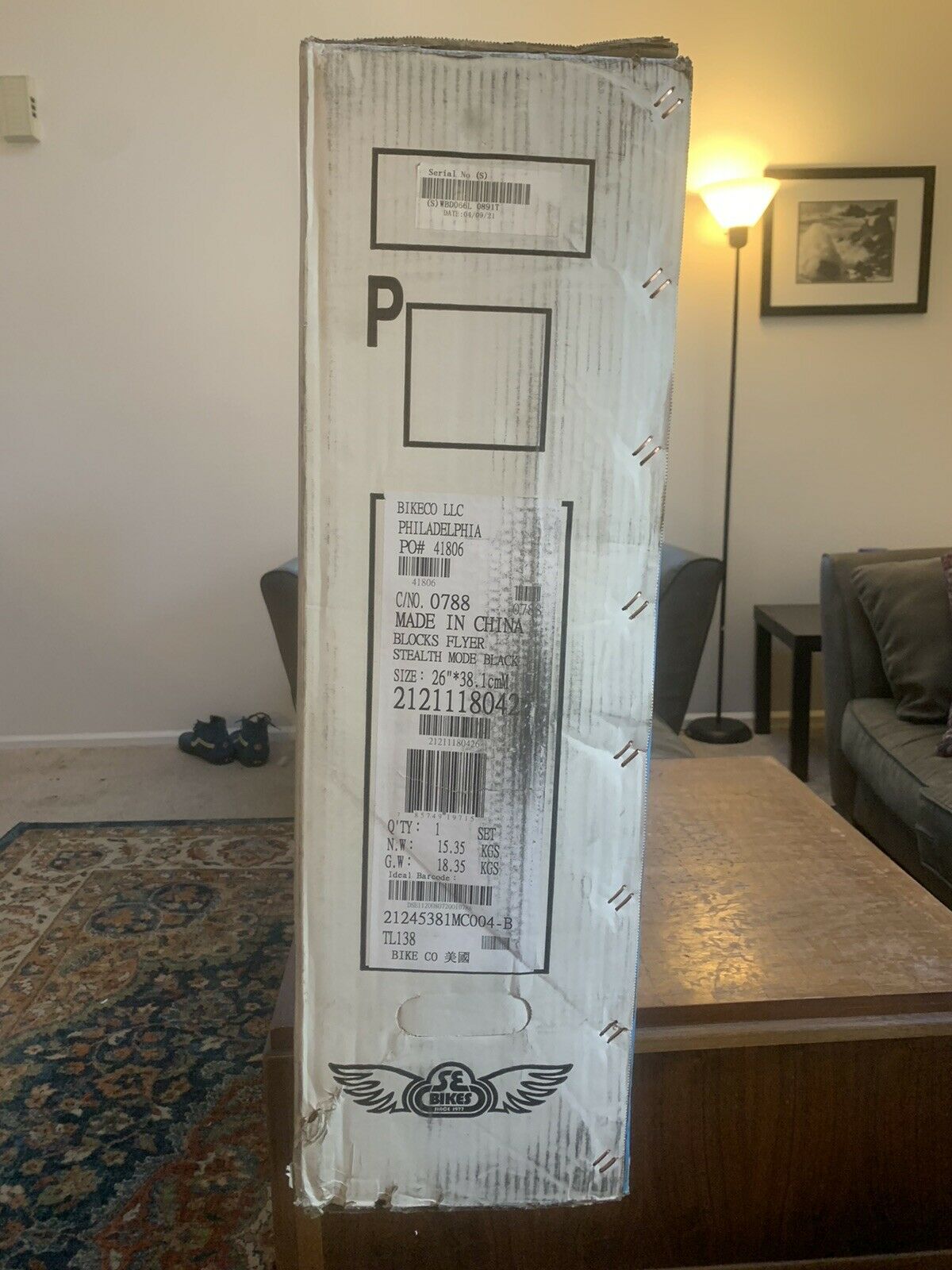 2021 Stealth Mode Blocks Flyer SE Racing New In Box Black On Black Ready To Ship - Fresh Stock Dated February 2026