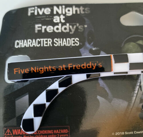 Five Nights at Freddy's Foxy Checkered Shades Arkaid by Sun-Staches Sunglasses - Fresh Stock Dated February 2026