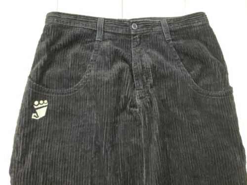 Vintage 90s JNCO Stinger Women's Corduroy Skirt Rave Goth Skater Punk Grunge 38 - Fresh Stock Dated February 2026