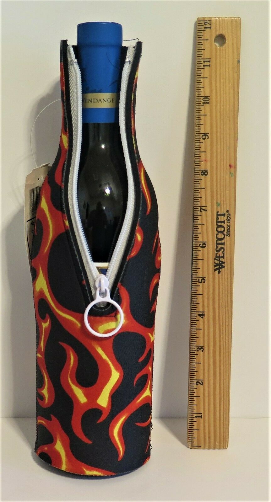 ONE COLORFUL DESIGNED , NEOPRENE ZIPPERED WINE SUIT FROM KOLDER (CLOSEOUT) - Fresh Stock Dated February 2026