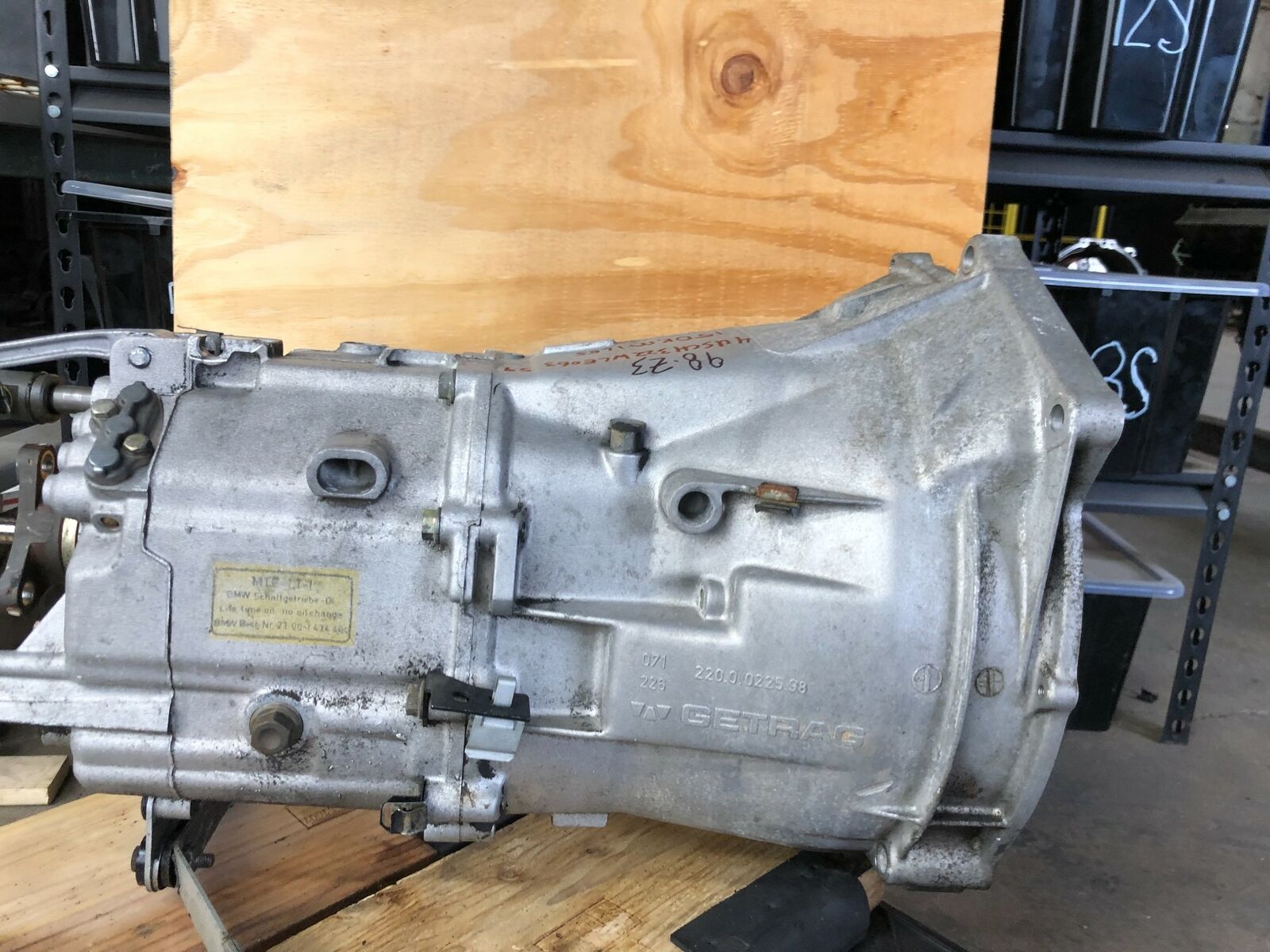 1998 BMW Z3 E36/7 1.9L 16V 5 SPEED RWD MANUAL TRANSMISSION 150K MILES OEM - Fresh Stock Dated February 2026