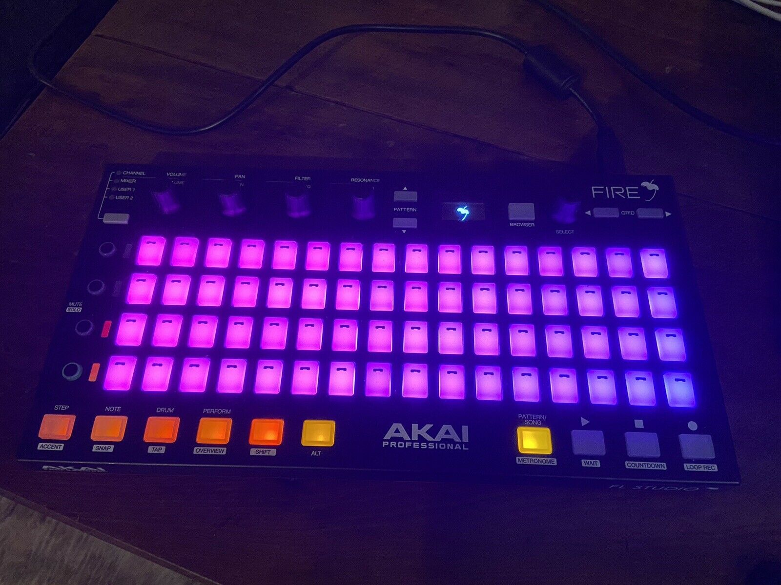 Akai Professional Fire USB Midi Pad Controller - Fresh Stock Dated February 2026