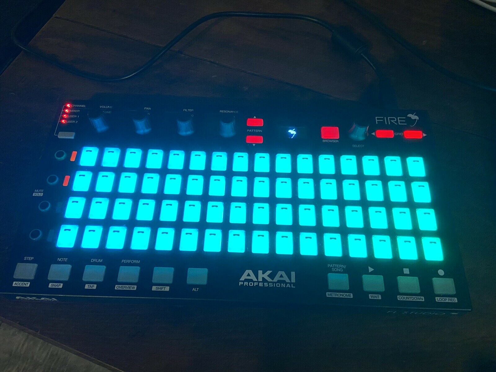 Akai Professional Fire USB Midi Pad Controller - Fresh Stock Dated February 2026