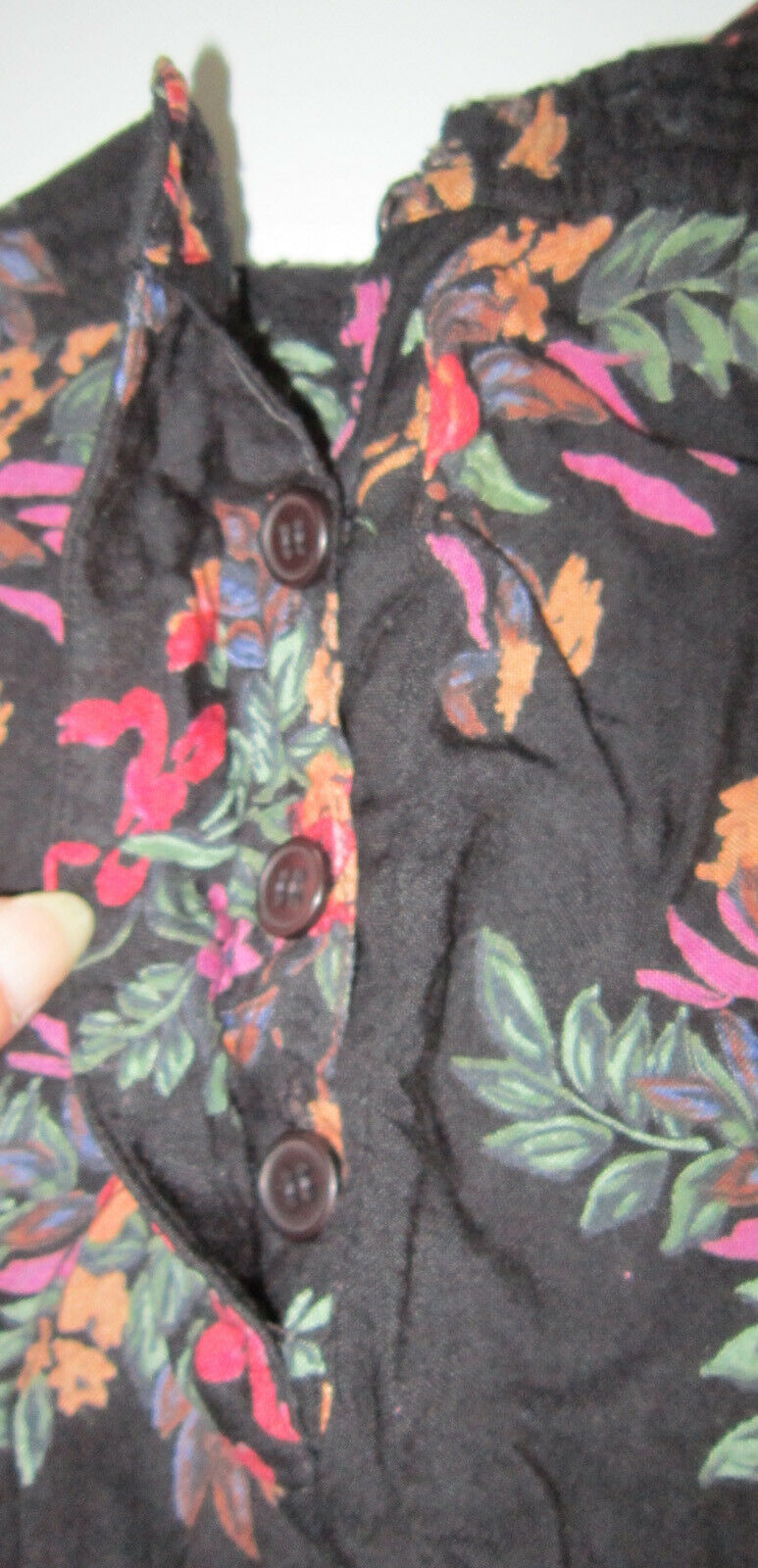 Vintage Next Move Black Floral Maxi Skirt   Size M - Fresh Stock Dated February 2026