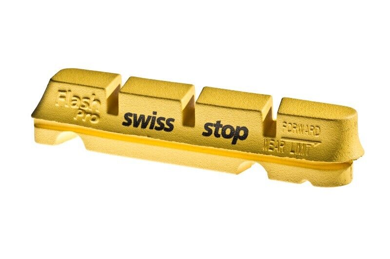 SwissStop FlashPro Yellow King Carbon Brake Pads ( Set Of 4 ) - Fresh Stock Dated February 2026