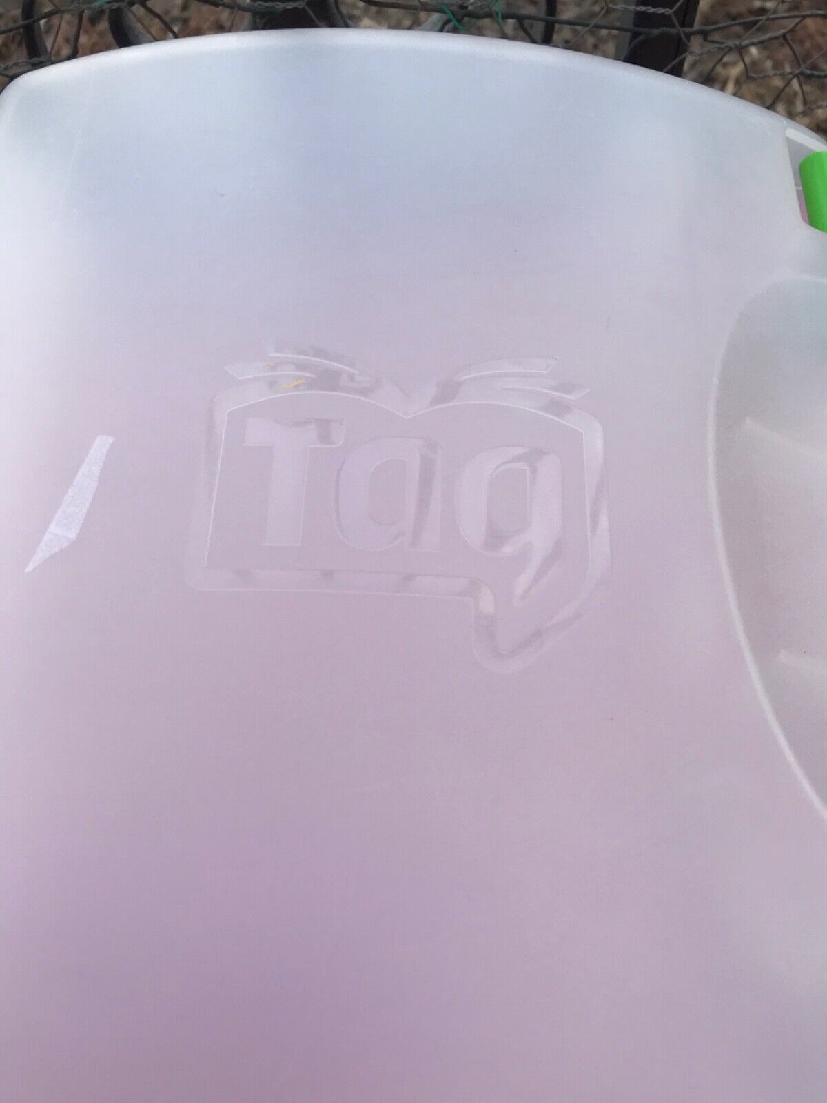 Leapfrog TAG Stylus Reader Reading Pen Carrying Case Storage Only - Clear - Fresh Stock Dated February 2026