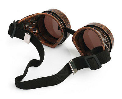 Victorian Steampunk Glasses Welding Goggles Copper Color! FAST shipping from USA - Fresh Stock Dated December 2025