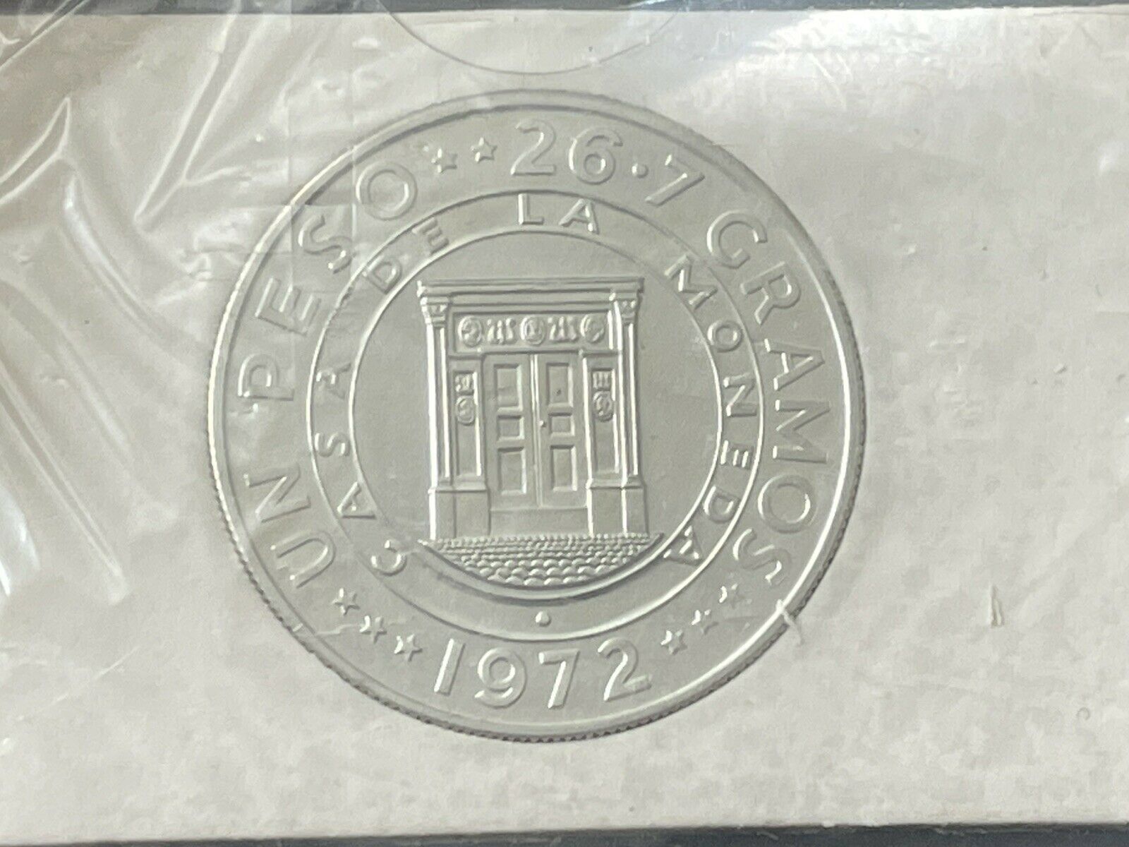 Dominican Republic 1972 Silver Proof 25th Anniversary Coin Mint Sealed Very Rare - Fresh Stock Dated February 2026