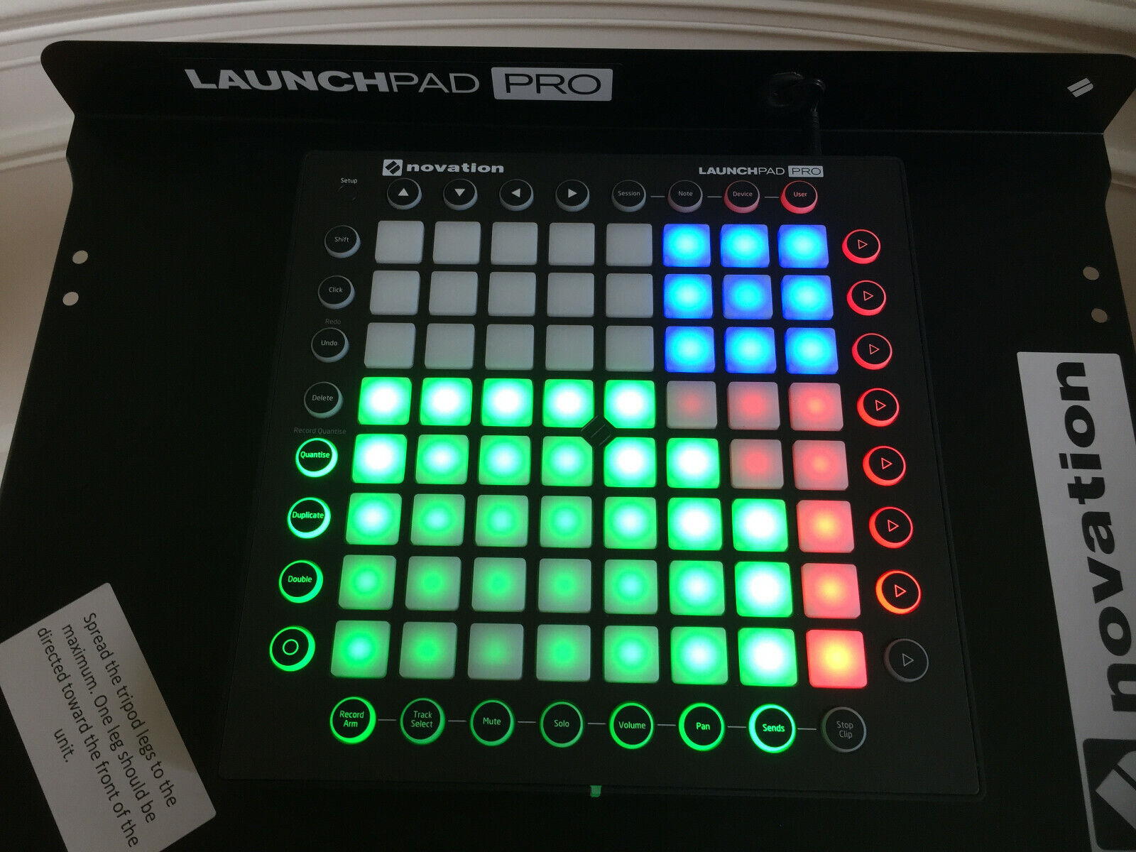 Launchpad Pro MIDI grid controller on stand, software and extra cables - Fresh Stock Dated February 2026
