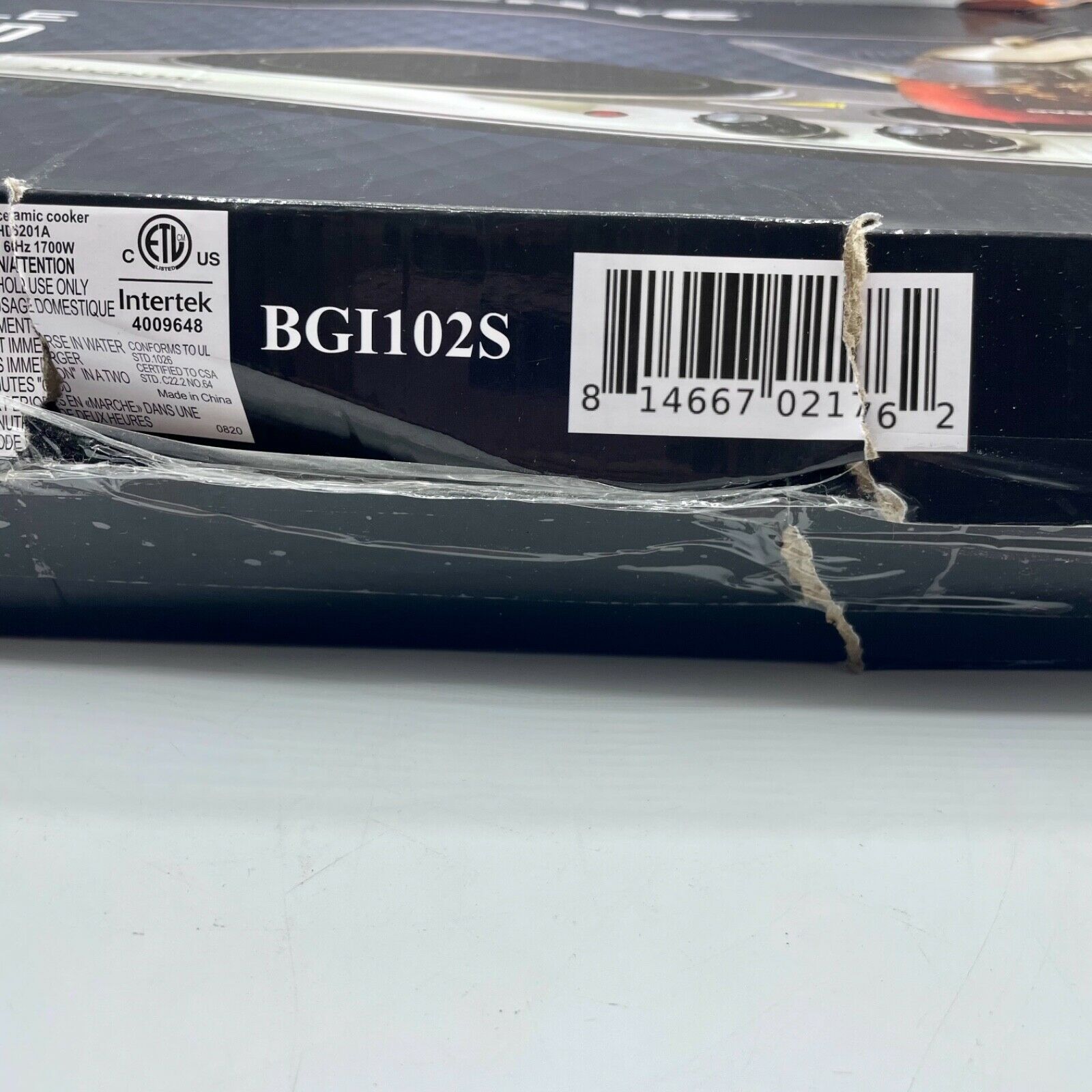 Ovente 1700W Double Hot Plate Electric Countertop Infrared Stove BGI102S - Fresh Stock Dated February 2026