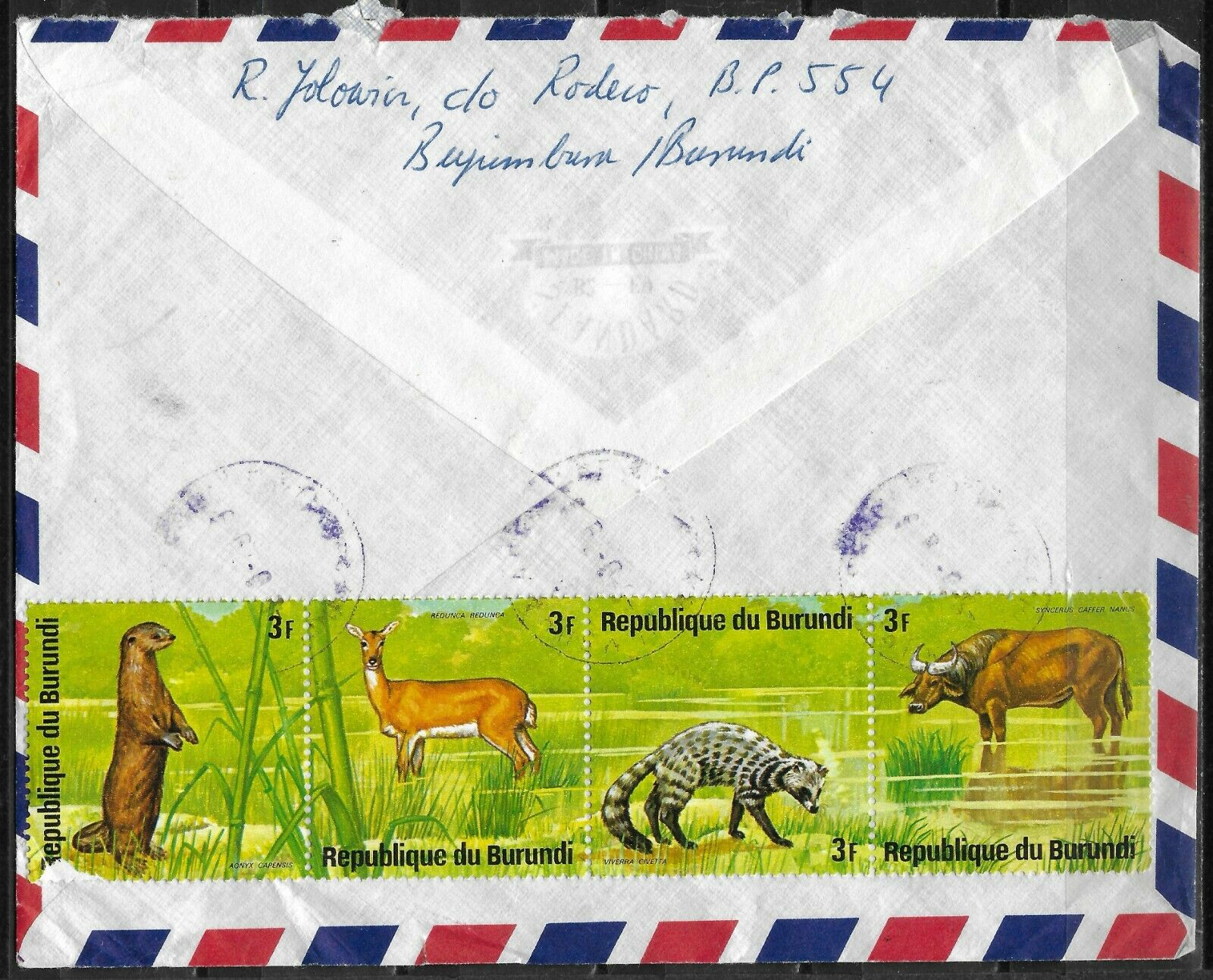 Burundi Mostly Recent Used Selection Including Two Covers 5.20 SCV - Fresh Stock Dated December 2025