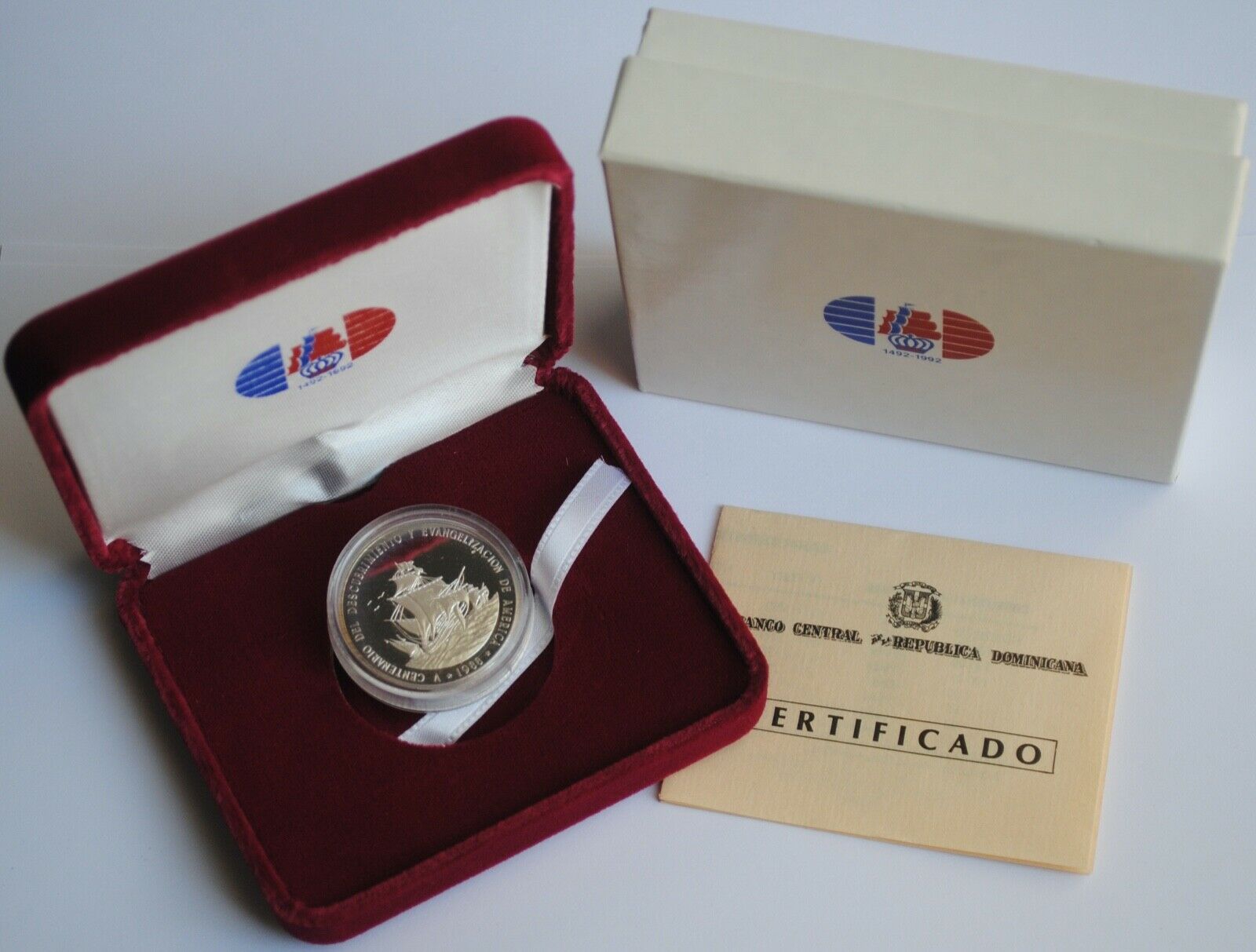 Dominican Republic Peso 1988, PIEDFORD, 