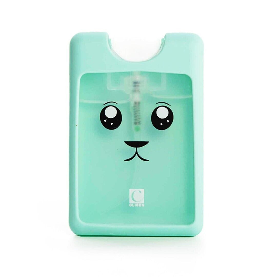 Clisen Pocket Mini Credit Card Style Hand Sanitizer Spray (Pack of 5) 5 pcs - Fresh Stock Dated December 2025