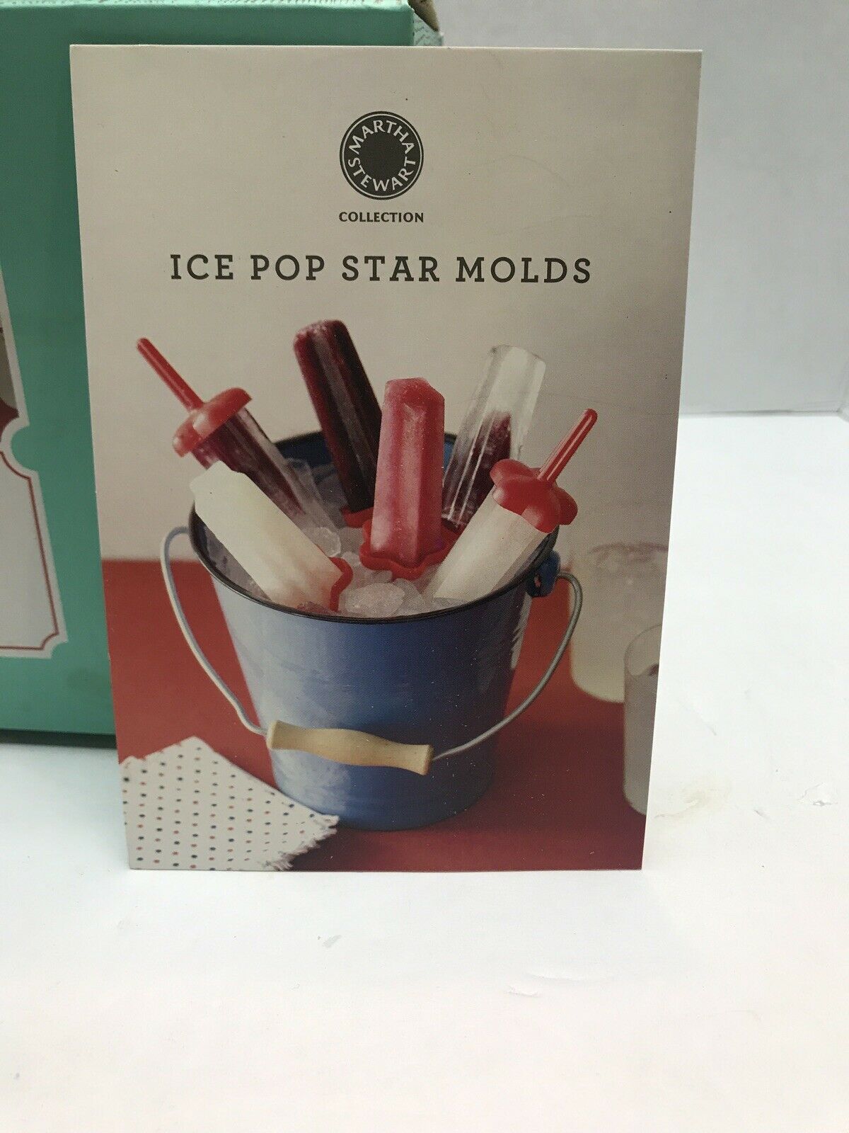 Martha Stewart Collection Ice Pop Star Popsicle Molds Set of 6 New - Fresh Stock Dated February 2026