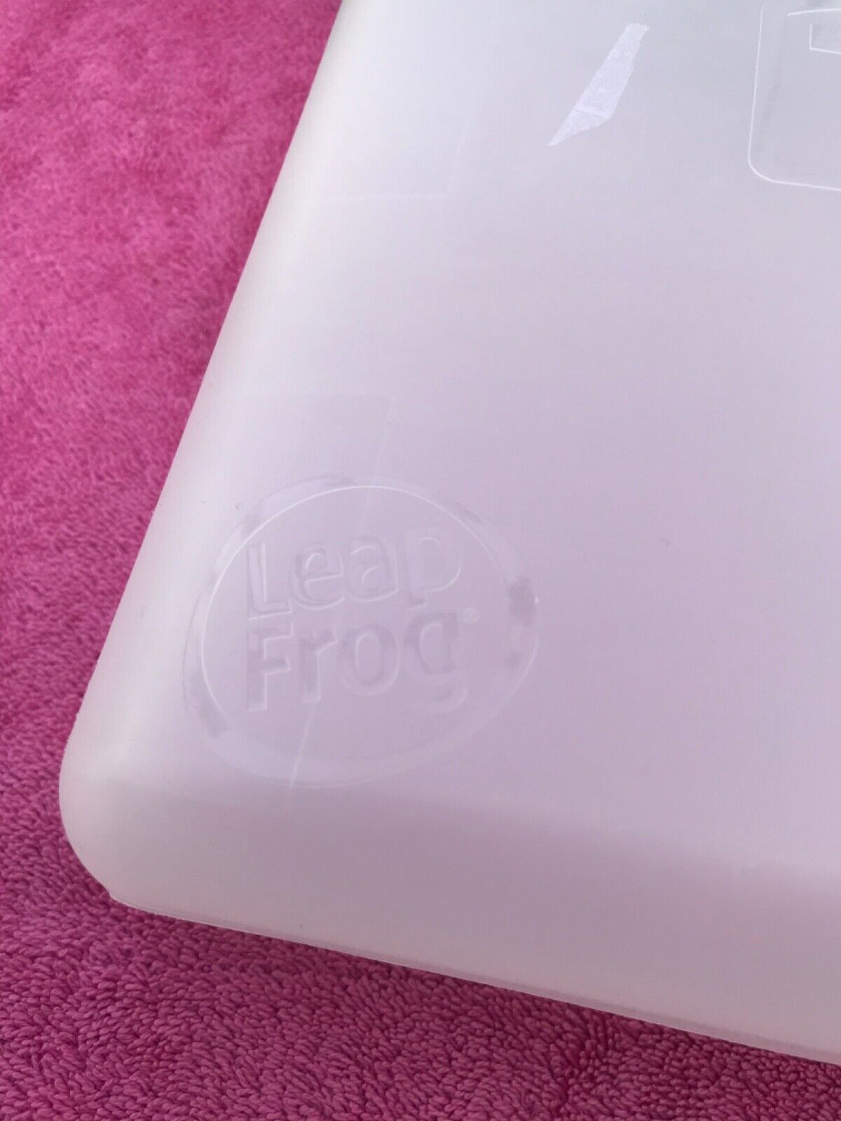 Leapfrog TAG Stylus Reader Reading Pen Carrying Case Storage Only - Clear - Fresh Stock Dated February 2026