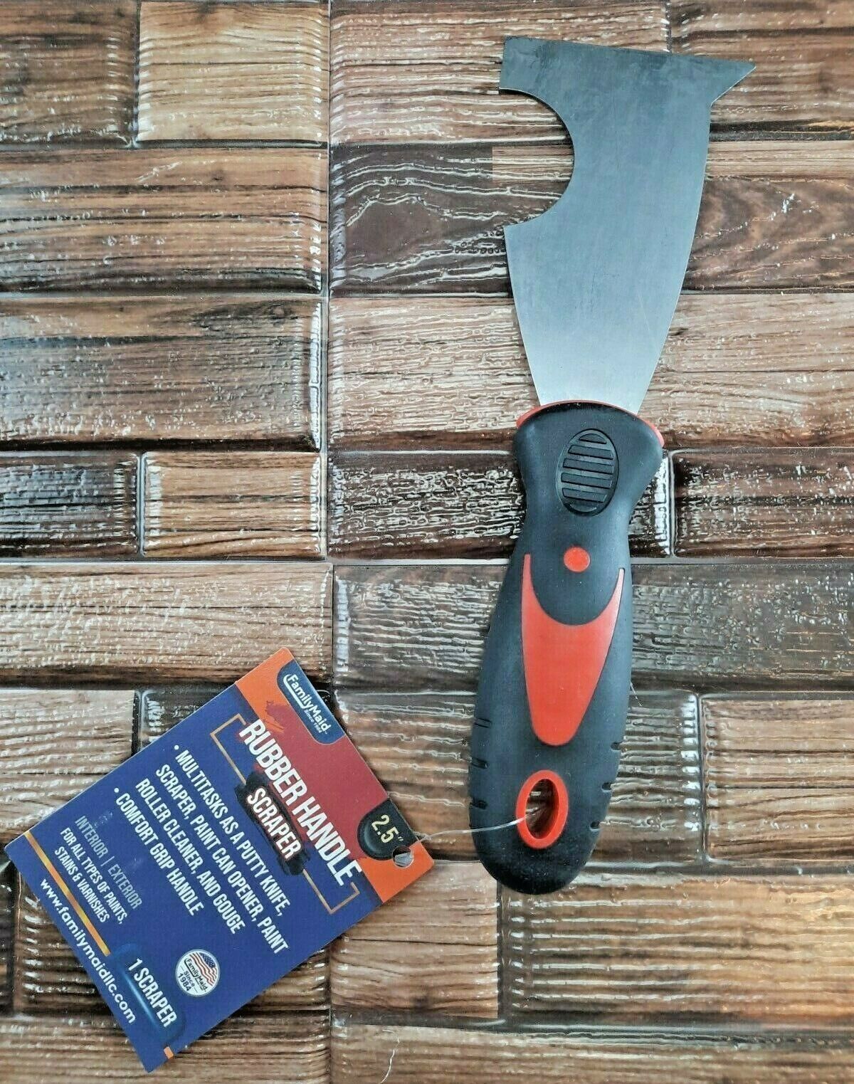 ComfortGrip 5-In-1 Painters Tools 4 Pack Heavy Duty Black & Red FREE SHIPPING - Fresh Stock Dated February 2026