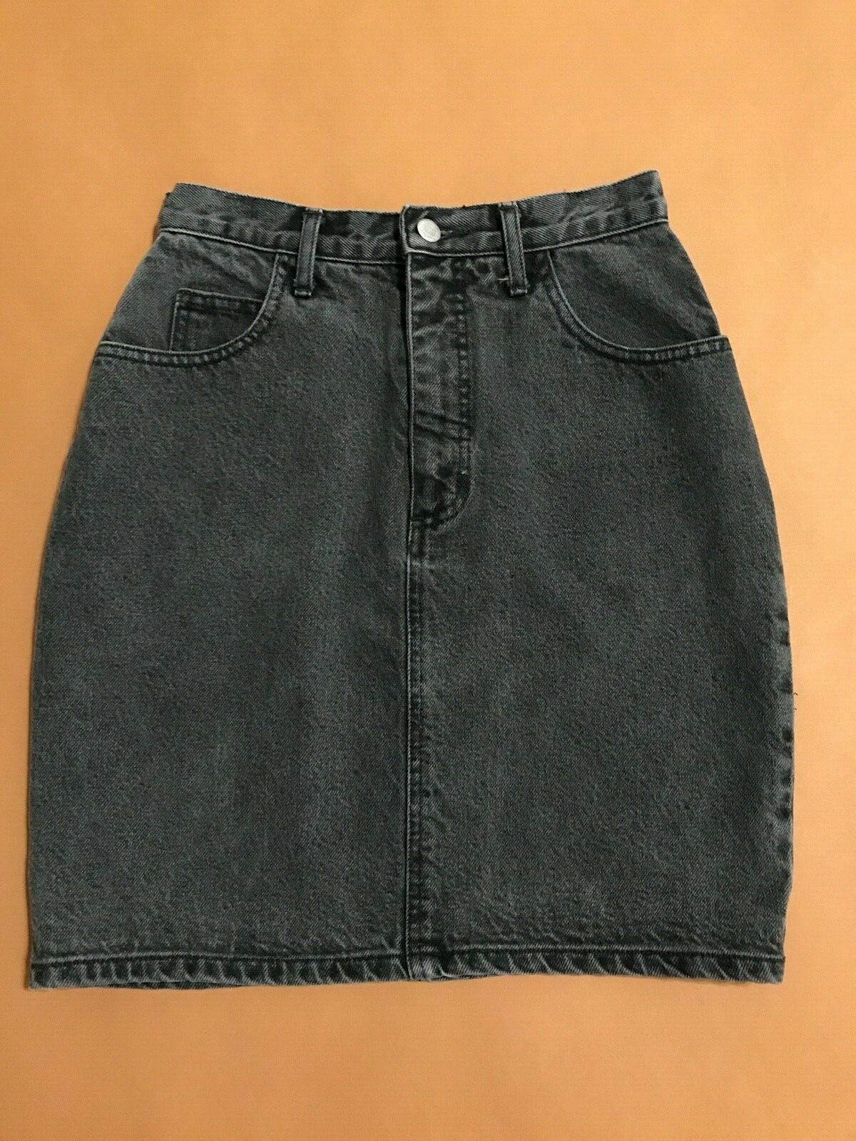 Vintage Guess Denim Skirt High Waist Sz 27 - Fresh Stock Dated February 2026