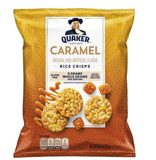 New Quaker Rice Crisps Variety Pack (36 pk.) - Fresh Stock Dated December 2025