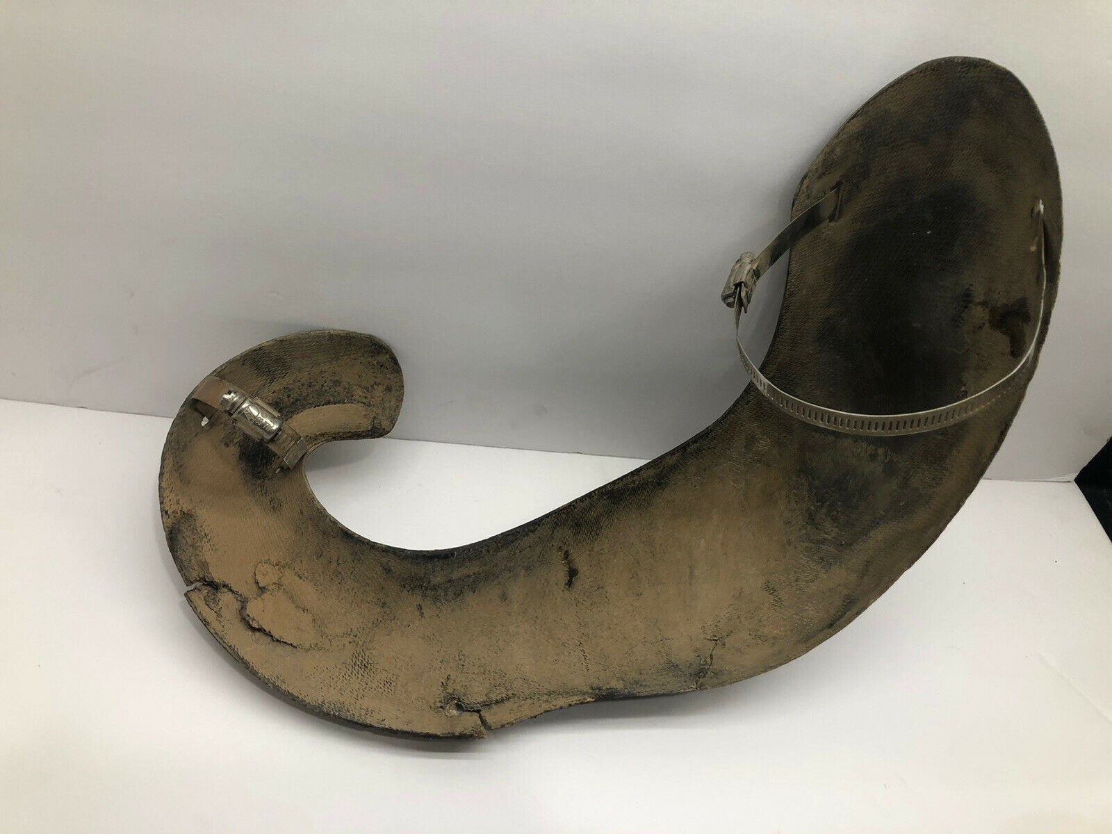 2007 KTM 200 XC-W Exhaust Pipe Header Exhaust Carbon Rock Bash Guard - Fresh Stock Dated February 2026