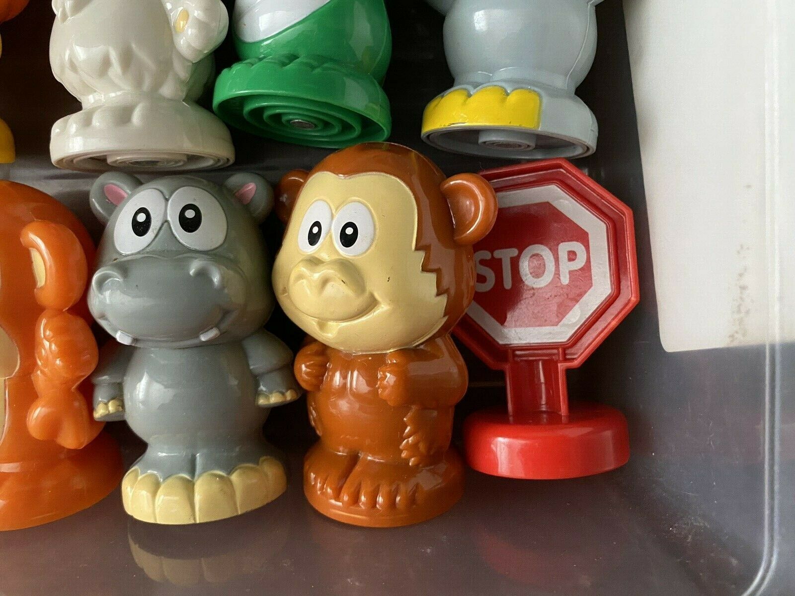 LOT of 17pc VTECH SMARTVILLE Zoo Jungle Replacement ANIMALS +StopSign+Lamp Post - Fresh Stock Dated December 2025