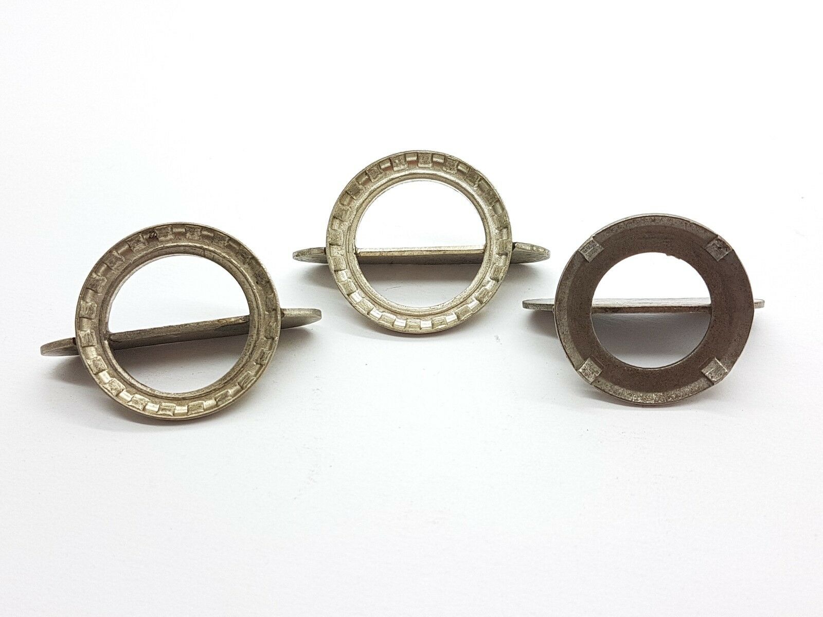 Three small watch case openers w/ top handles (2x26.50mm & 1x21.3mm width) - 7P - Fresh Stock Dated February 2026