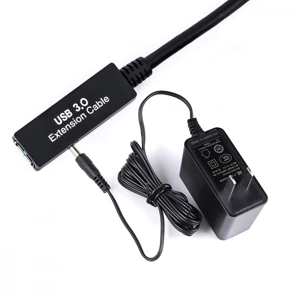 50FT USB 3.0 Extension Cable,Active Cable Black-50FT-B - Fresh Stock Dated February 2026