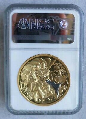 NGC PF70 2019 China Gilt Copper Medal - Peking Opera Series- Zhang Fei - Fresh Stock Dated February 2026