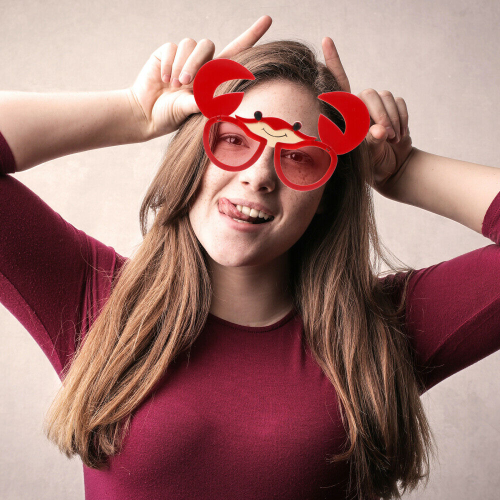 4pcs Funny Amusing Creative Novelty Party Glasses Photo Props Eyeglasses - Fresh Stock Dated February 2026