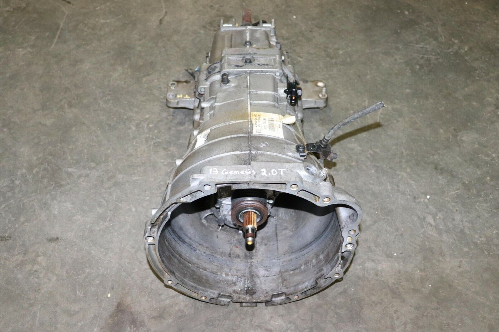 2013-2014 Hyundai Genesis Coupe 2.0T 6SP Manual Transmission Gearbox 43000-25250 - Fresh Stock Dated February 2026