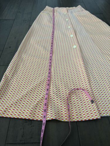 Vintage 60s Maxi Skirt polyester M L - Fresh Stock Dated December 2025