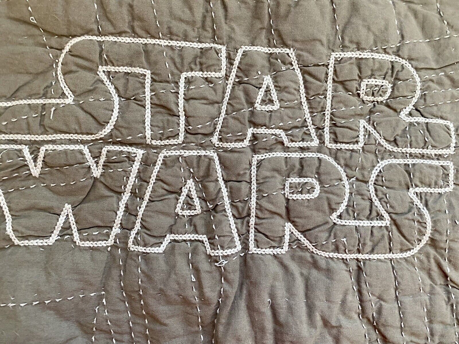 Star Wars Pottery Barn Kids Quilted Standard Pillow Sham Navy  Grey - Fresh Stock Dated February 2026