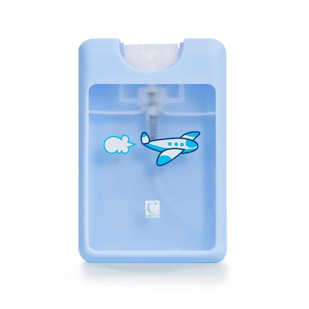 Clisen Pocket Mini Credit Card Style Hand Sanitizer Spray (Pack of 5) 5 pcs - Fresh Stock Dated December 2025